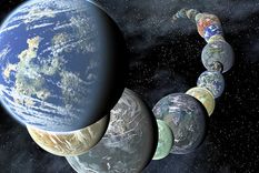 Los exoplanetas: gran posibilidad de encontrar vida fuera del Sistema Solar. Foto: Nasa.