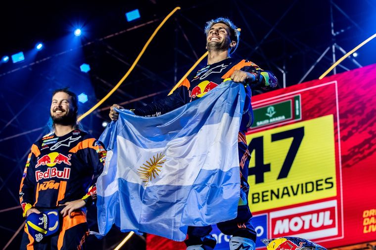 El argentino Kevin Benavides ganó dos veces el Rally Dakar en motos. El argentino Kevin Benavides ganó dos veces el Rally Dakar en motos. 