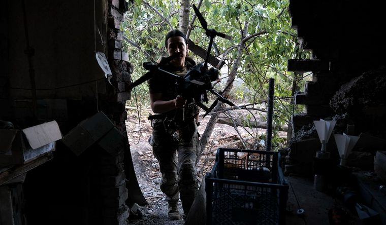 Las tropsa ucranianas recibirían información sensible de Moscú. Foto: Efe.