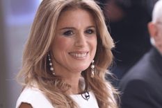 Flavia Palmiero defiende a sus leggings doradas. ¿Qué te parecen sus looks? Foto: Noticias en Red