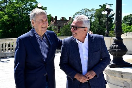 Juan Schiaretti junto al intendente de Tigre, Julio Zamora Juan Schiaretti junto al intendente de Tigre, Julio Zamora
