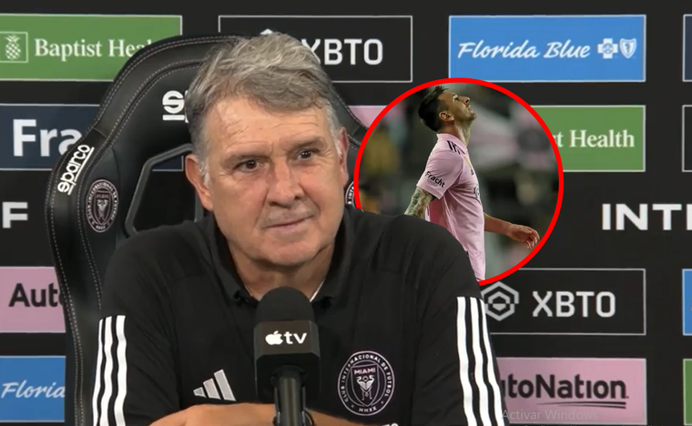 Martino se refirió a la lesión de Messi nuevamente. Foto: MDZ