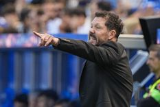El Atlético del Cholo Simeone quedó sin chances matemáticas de ganar LaLiga. Foto: EFE