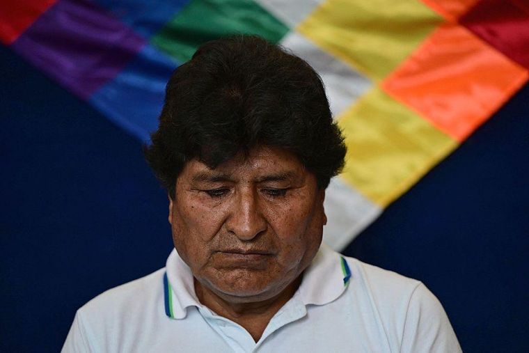 Evo Morales se convirtió en protagonista de la crisis política en Bolivia.