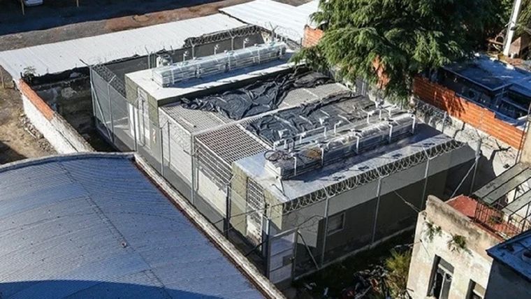 El módulo de presos de la Comisaría 5ª Foto: NA