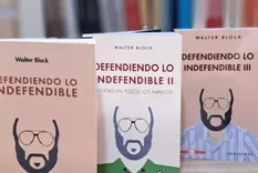 Defendiendo lo indefendible, el libro que Javier Milei le regaló a sus ministros.