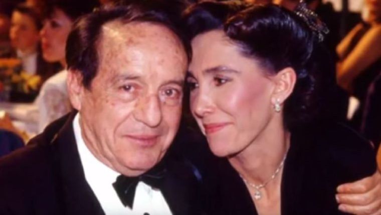 Chespirito y Florinda Meza Foto: YouTube