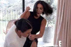 Violenta pelea entre las hermanas Kardashian
