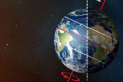 MDZol | El desplazamiento de grandes cantidades de agua afecta la distribución de masa en la Tierra. Foto: SCIENCE PHOTO LIBRARY