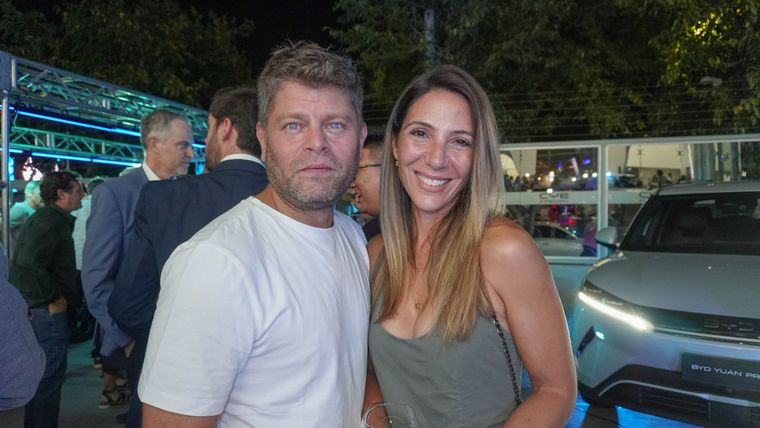 Otelo Mori y Mariela Liviñi. Otelo Mori y Mariela Liviñi.