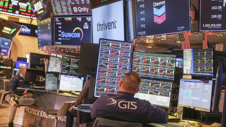 Las acciones argentinas caen en Wall Street.