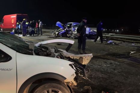Así terminaron los vehículos involucrados en el accidente triple en Concordia. Así terminaron los vehículos involucrados en el accidente triple en Concordia.