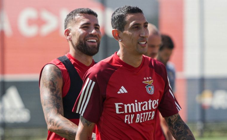 Giay podría sumarse a Otamendi y Di María. Foto: Benfica
