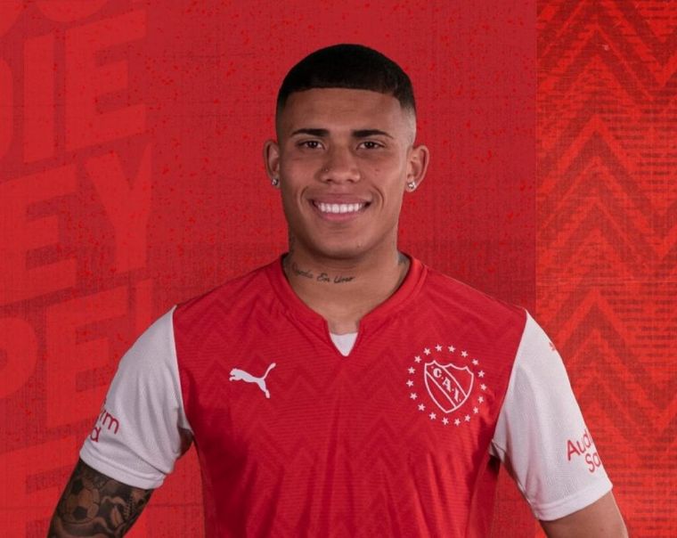 Ayrton Costa, jugador de Independiente de Avellaneda Foto: NA