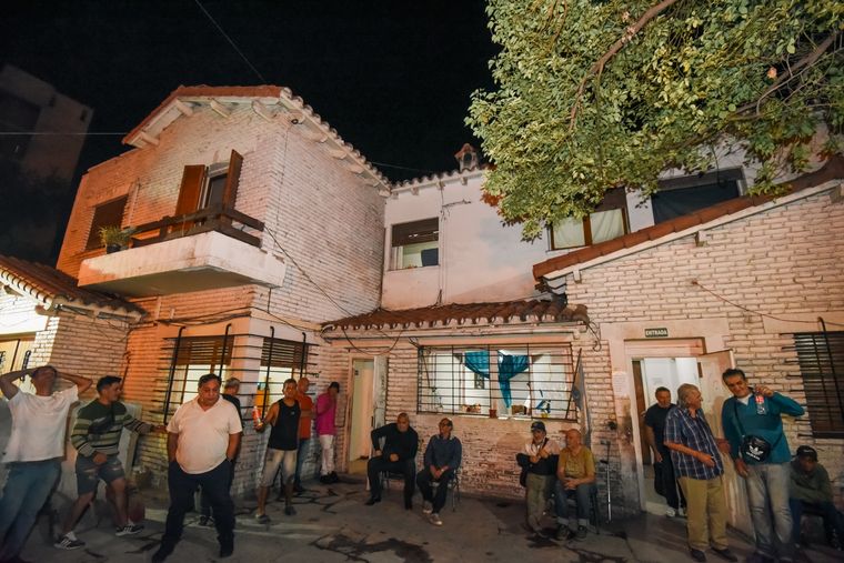 Refugio El Camino donde acuden principalmente varones en situación de calle. Foto: Santiago Tagua/MDZ