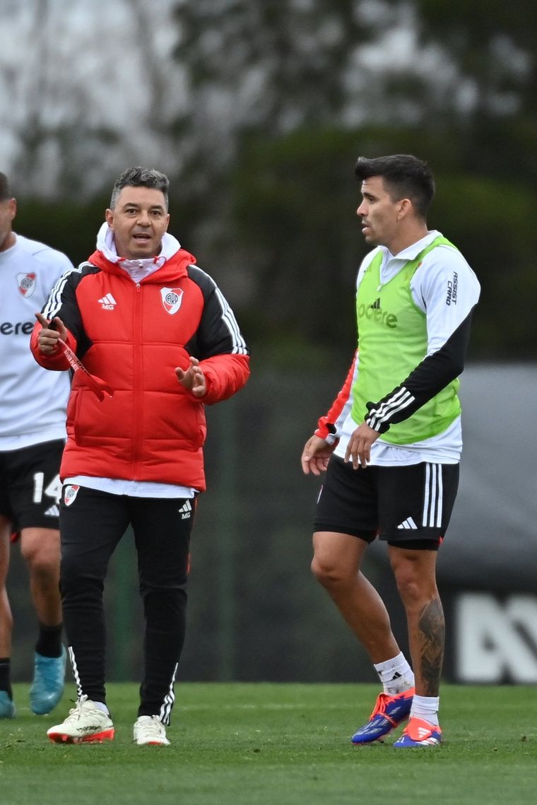 Marcelo Gallardo convocó a Acuña. Foto: @RiverPlate