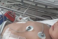 El nene tuvo que ser operado y está en terapia