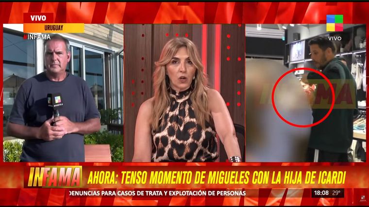 La panelista no tuvo pelos en la lengua a la hora de opinar sobre la modelo. La panelista no tuvo pelos en la lengua a la hora de opinar sobre la modelo.