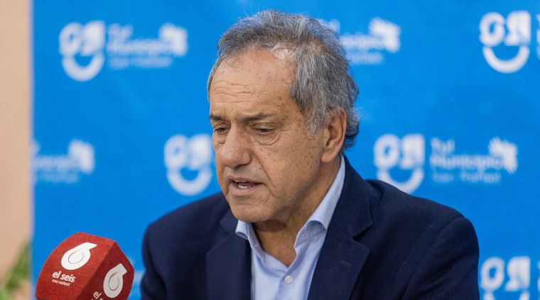 Scioli y un posteo amigable con las fuerzas del cielo Foto: MDZ