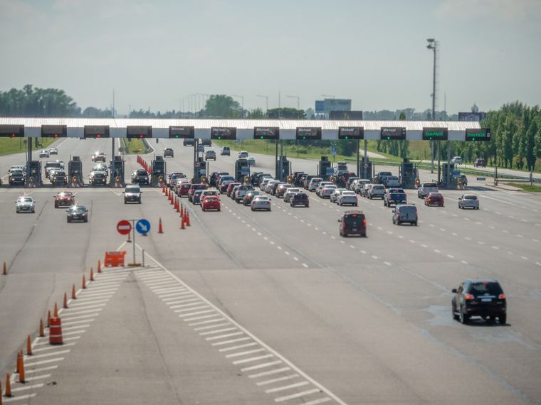 En 2020, se había registrado durante la primera quincena de enero el paso de 3.099.324 vehículos Foto: Caminos de las Sierras