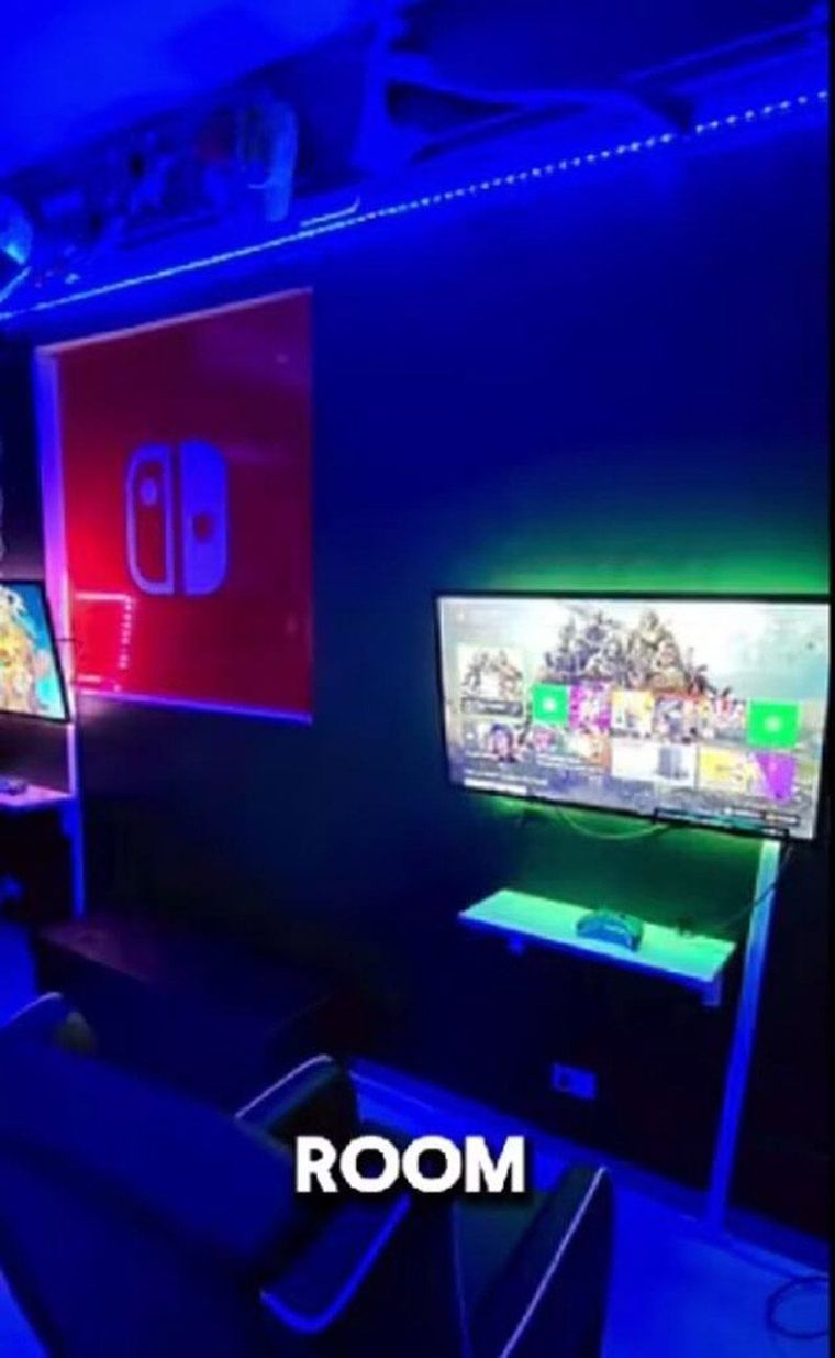 Los niños tienen su propio espacio diseñado para juegos y entretenimiento. Los niños tienen su propio espacio diseñado para juegos y entretenimiento.