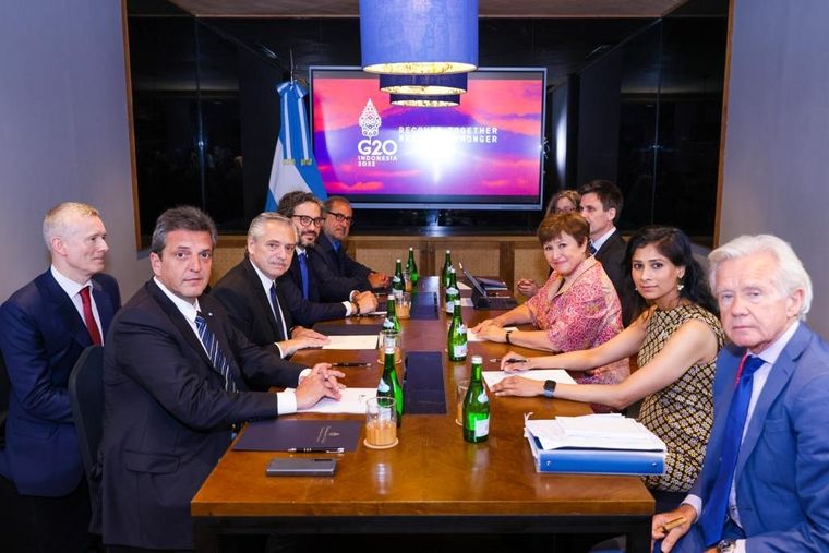 La difícil relación del Gobierno con el FMI arrancó incluso antes de las elecciones de 2019, tras el resultado de las PASO. Foto: Ministerio de Economía