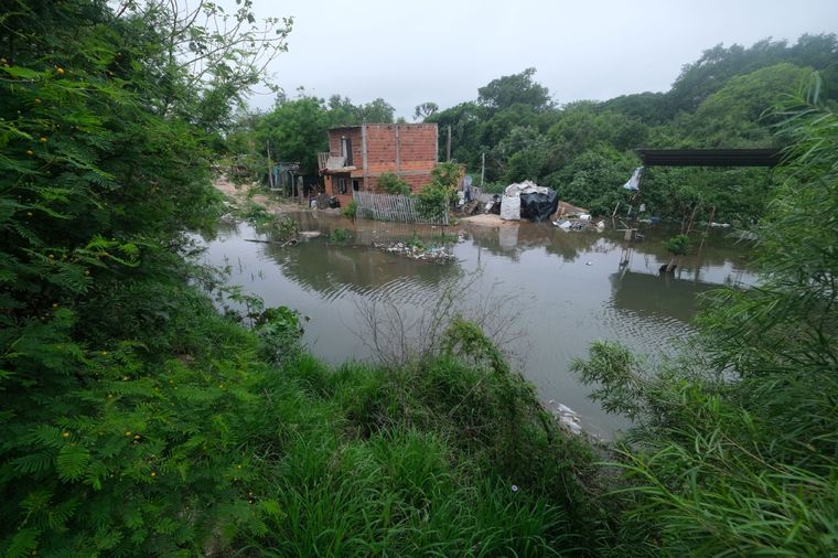 Inundaciones Cientos de evacuados en las zonas ribereñas de los ríos Paraná y Uruguay Foto: Télam