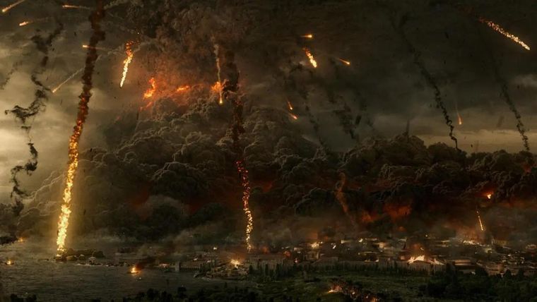 Disponible en Netflix, la historia combina gladiadores, un romance imposible y la destrucción de una de las ciudades más recordadas de la Antigüedad.