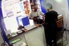 El intento de robo que terminó mal. Foto: Captura de pantalla