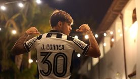 Joaquín Correa fue presentado este viernes como refuerzo de Botafogo. Foto: Prensa Botafogo.  