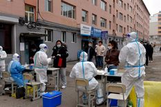 La ciudad realiza continuas pruebas a los habitantes. Foto: Cnn.