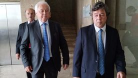 El bróker Héctor Martínez Sosa acudió a los triunales de Comodoro Py para brindar su declaración indagatoria en el marco de la causa Seguros. Foto: NA