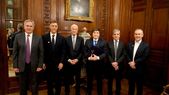Javier Milei junto al banquero Jamie Dimon Javier Milei junto al banquero Jamie Dimon