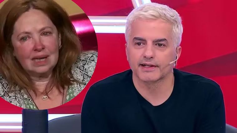 La salida de la actriz en ambulancia generó pánico entre los participantes del reality. / Captura TV LAM