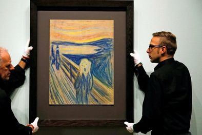 MDZol | Originalmente, El Grito formó parte de un grupo de seis cuadros titulados “El Amor”, con la idea de representar las distintas fases de un idilio, desde el enamoramiento hasta la ruptura. Foto: MDZ