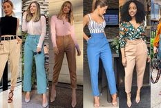 La tendencia en 2024 de pantalones se la lleva completamente el tiro alto, dejando en el pasado el estilo dos milero. Foto: YouTube - Tips y Moda