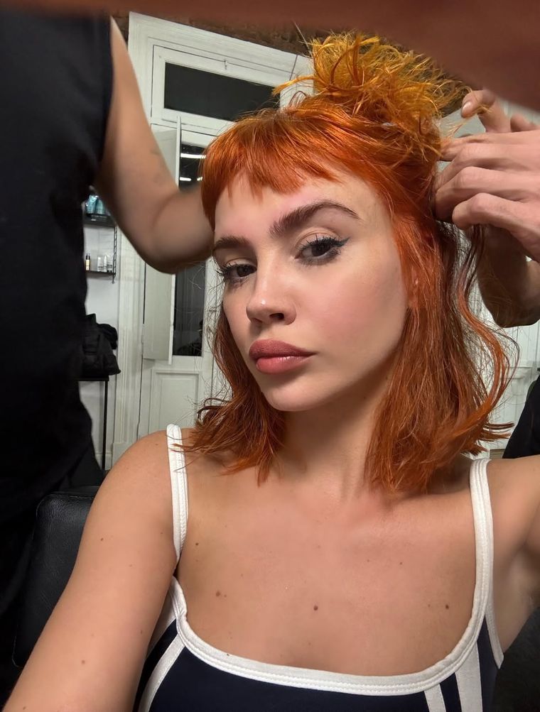 Celeste Cid impactó con un cambio radical. Celeste Cid impactó con un cambio radical.