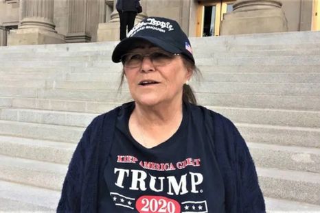 Pamela Hemphill era partidaria de Donald Trump, pero ahora es crítica con lo ocurrido el 6 de enero de 2021. Foto: Getty Images