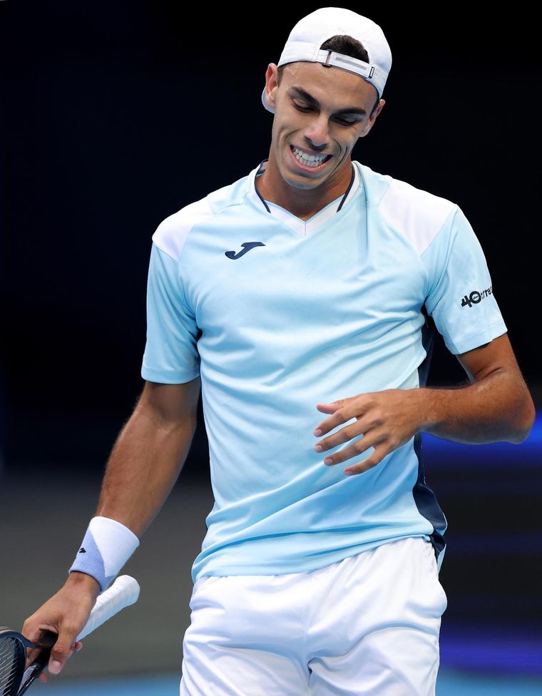 Francisco Cerúndolo no pudo ante Coric. Foto: EFE