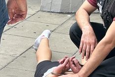 El acusado en manos de la Policía Foto: Télam (Imagen Ilustrativa)