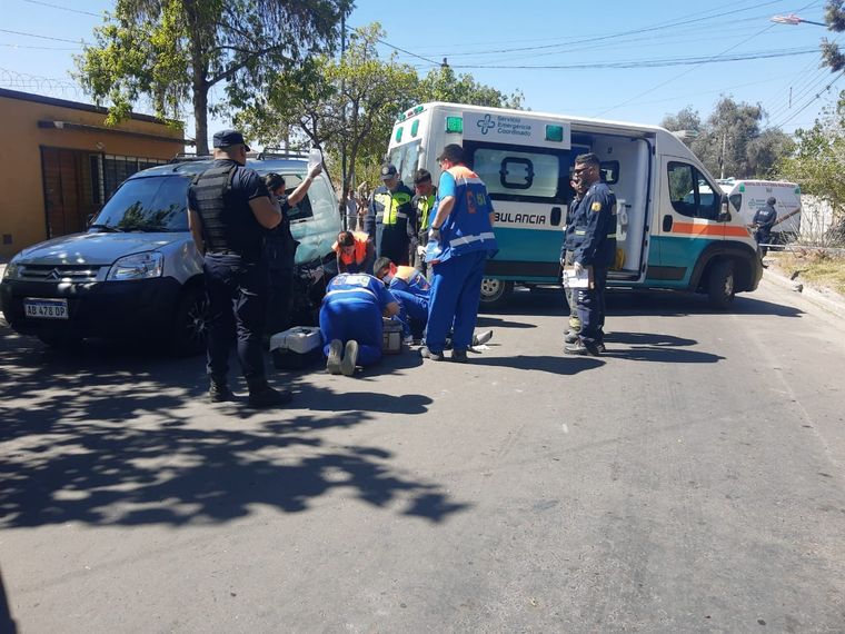 En un trágico hecho en Godoy Cruz murió un motociclista Foto: Seguridad
