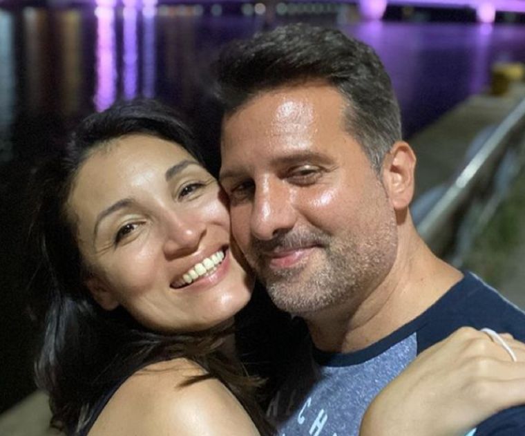 José María Listorti y Mónica González Foto: Instagram