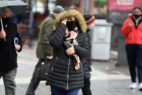 Las temperaturas máximas no superarán los 10° y se esperan mínimas cercanas a los 0° durante el ingreso del frente frío explicó el Servicio Meteorológico Nacional. Las temperaturas máximas no superarán los 10° y se esperan mínimas cercanas a los 0° durante el ingreso del frente frío explicó el Servicio Meteorológico Nacional.