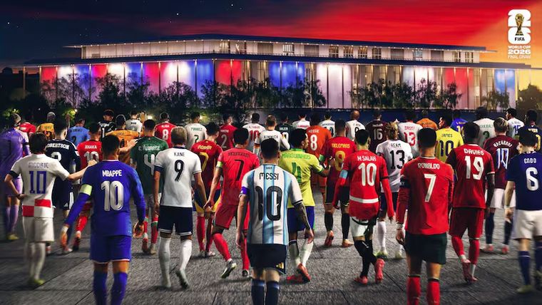 Las figuras de los distintas selecciones se preparan para el sorteo del Mundial 2026. Las figuras de los distintas selecciones se preparan para el sorteo del Mundial 2026.