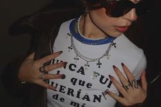 Cami Mayan y su outfit en el show de Lali. Foto: Instagram: camimayan