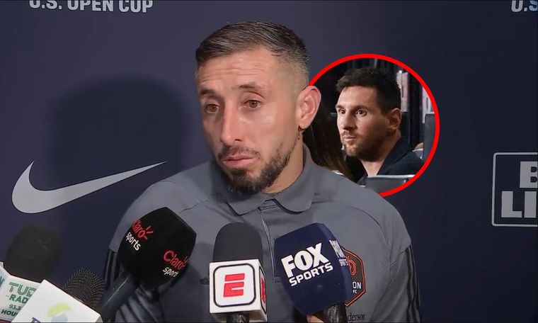Herrera habló sobre la ausencia de Messi en el partido final de la US Open Cup. Foto: MDZ