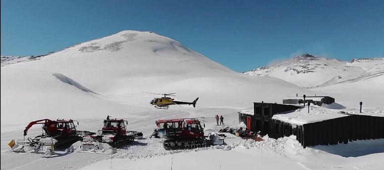 El Azufre arranca su temporada de nieve en los próximos días