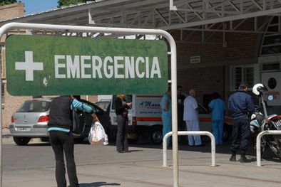 MDZol | La chica está internada en el Hospital Perrupato, de San Martín. Foto: MDZ