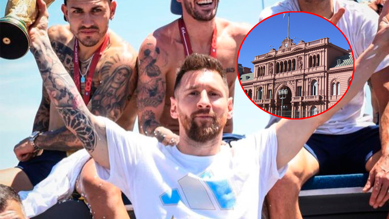 Messi habló sobre la polémica que se generó cuando la Selección argentina no visitó Casa Rosada con la Copa del Mundo Foto: Instagram
