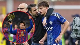 Cesc Fábregas comparó a Nico Paz con la mejor versión de Lionel Messi. Cesc Fábregas comparó a Nico Paz con la mejor versión de Lionel Messi.